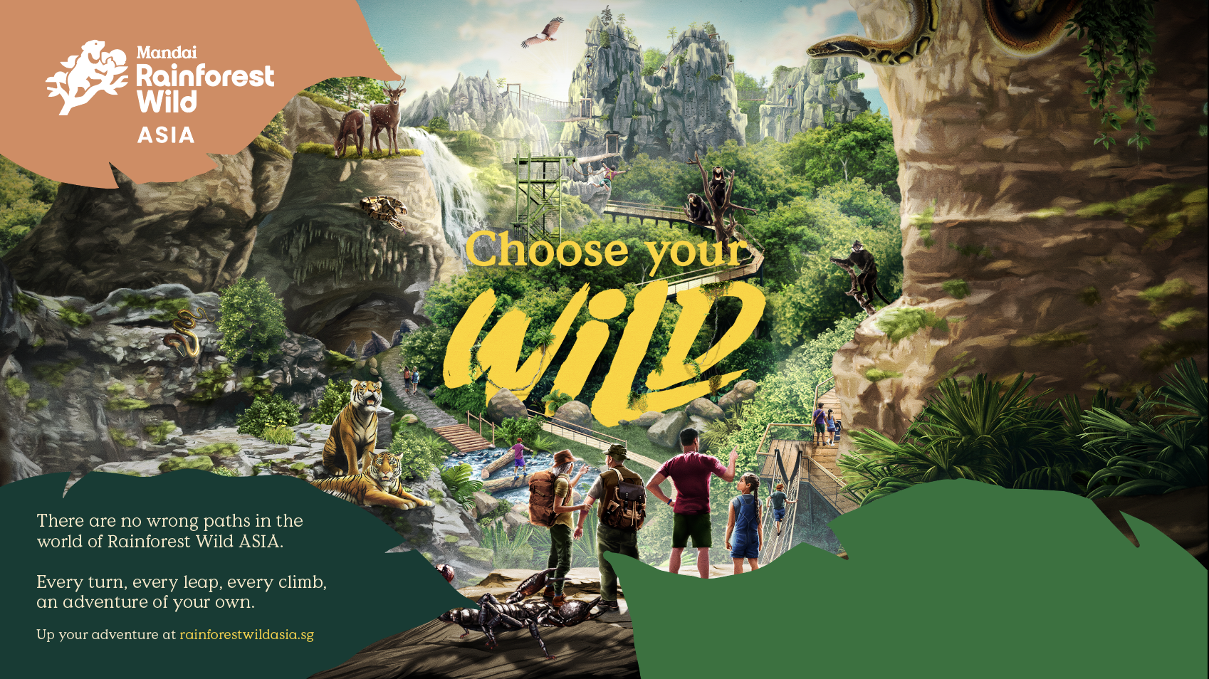 Rainforest Wild Asia [DATED] *Direct Entry Ticket